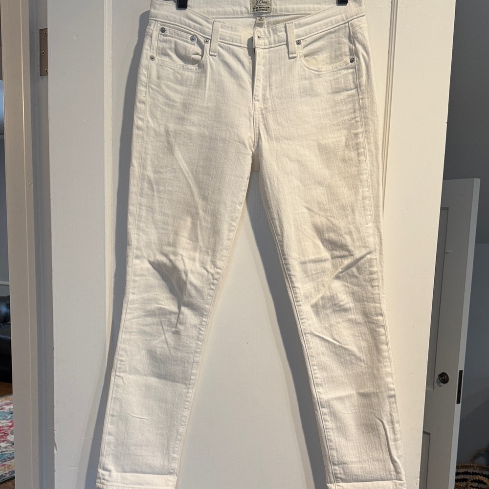 J. Crew Women's White Jeans